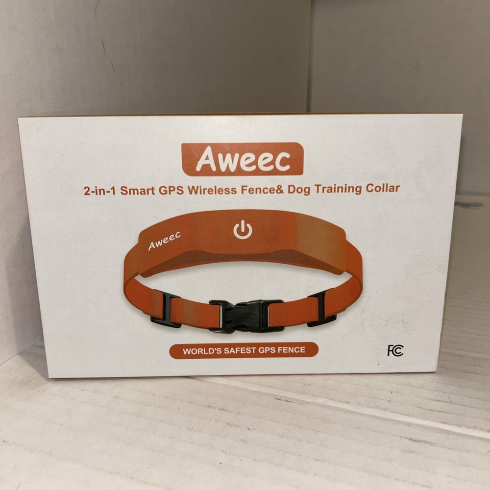 Aweec GPS Wireless Electric Dog Fence with Free App (Gray) A3